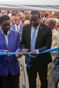 Cérémonie d'inauguration de la succursale des Côteaux